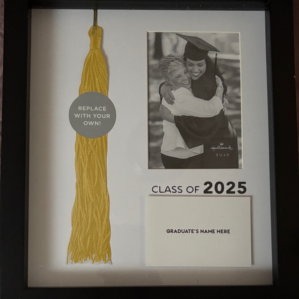 Hallmark Black Frame with Gold Accent